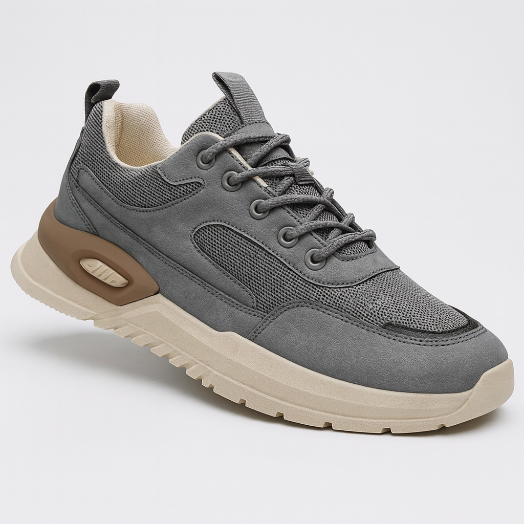 Men's Casual Sneakers – Durable Chunky Sole Shoes for Daily Wear