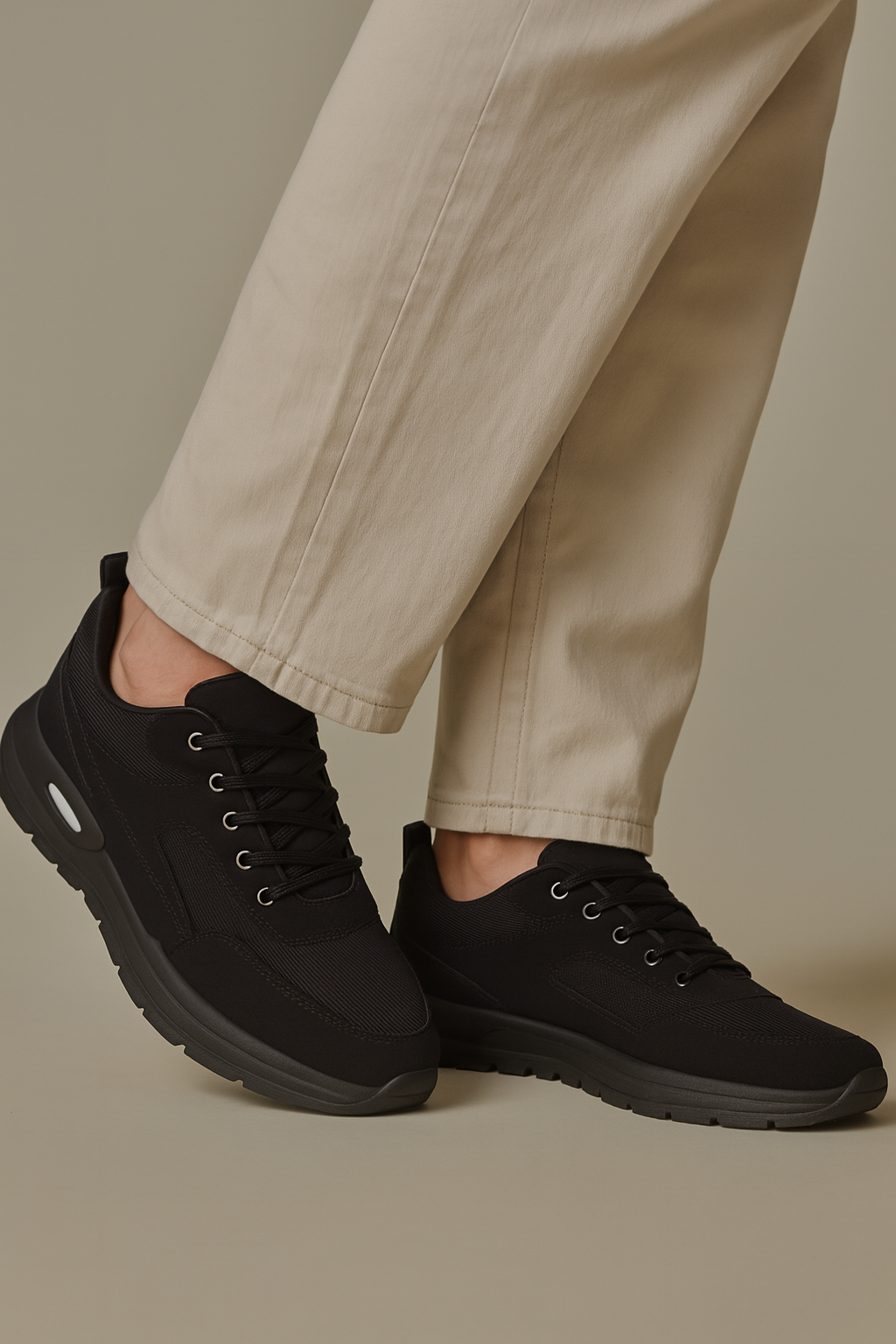 Men's Casual Sneakers – Durable Chunky Sole Shoes for Daily Wear