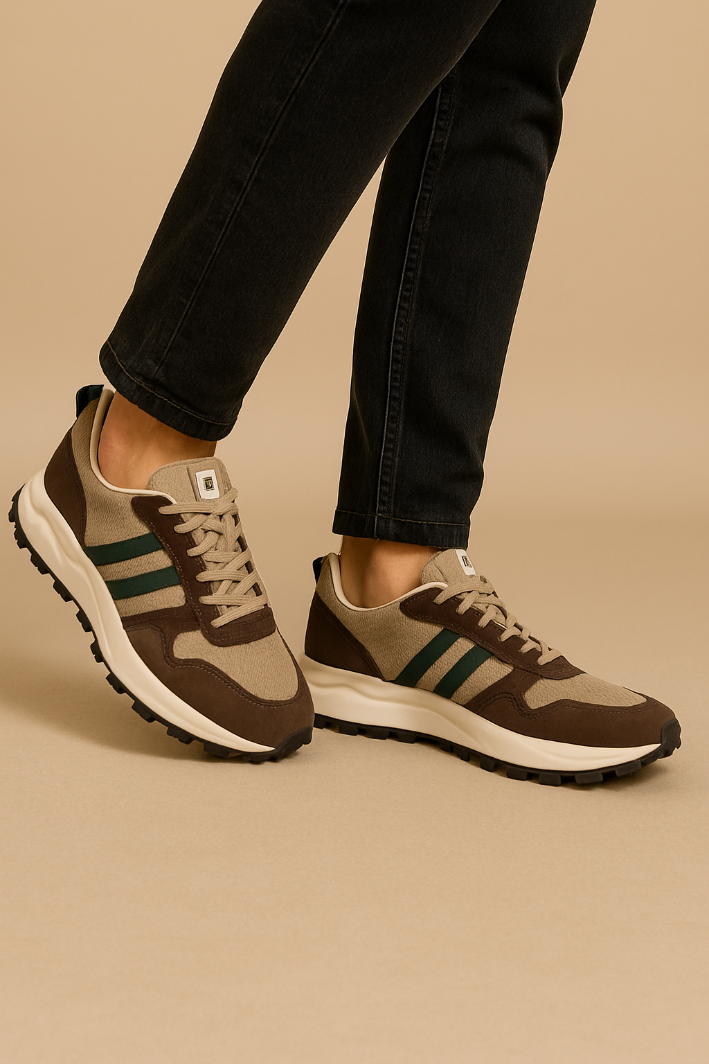 Men’s Low-Top Casual Trainers – Comfortable Everyday Sneakers with Non-Slip Sole