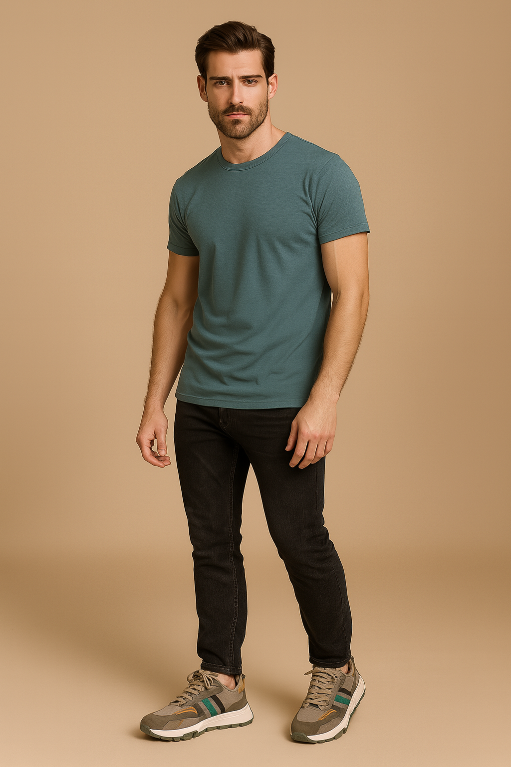 Men’s Low-Top Casual Trainers – Comfortable Everyday Sneakers with Non-Slip Sole
