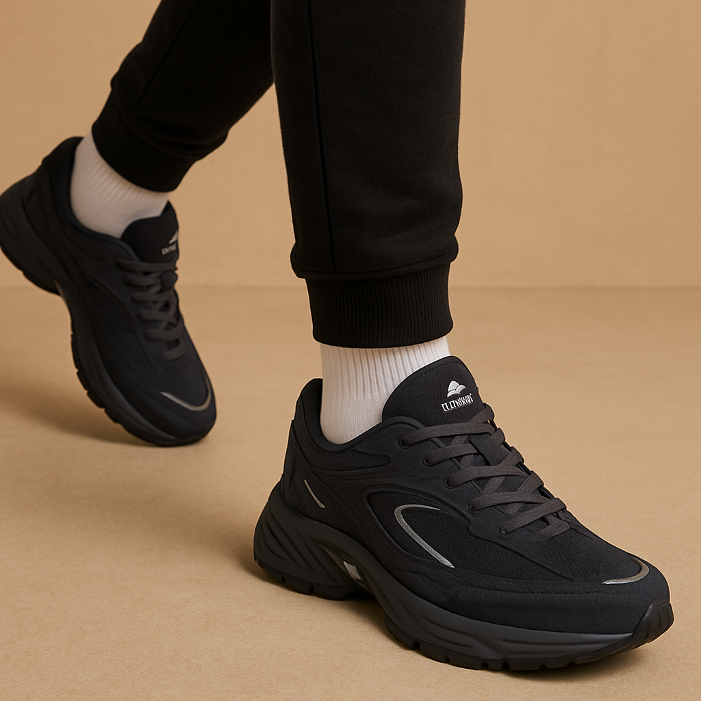 Men’s Streetwear Sneakers – Comfortable Non-Slip Trainers for Everyday Wear