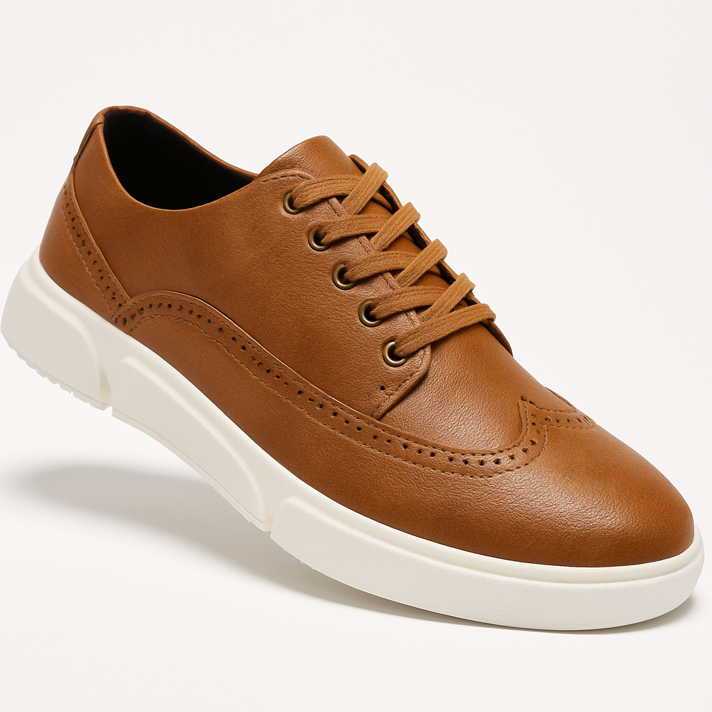 Men’s Everyday Lace-Up Shoes – Comfortable Fit with Flexible Sole