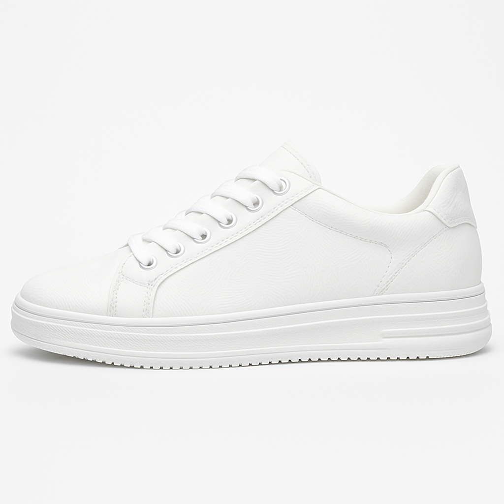 Men’s Suede-Look Casual Sneakers – Minimalist Comfortable Trainers
