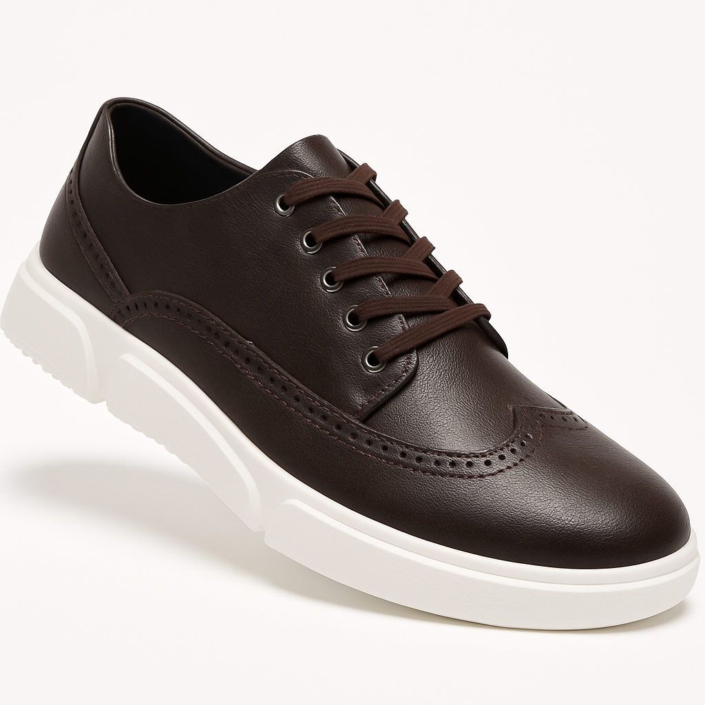 Men’s Everyday Lace-Up Shoes – Comfortable Fit with Flexible Sole