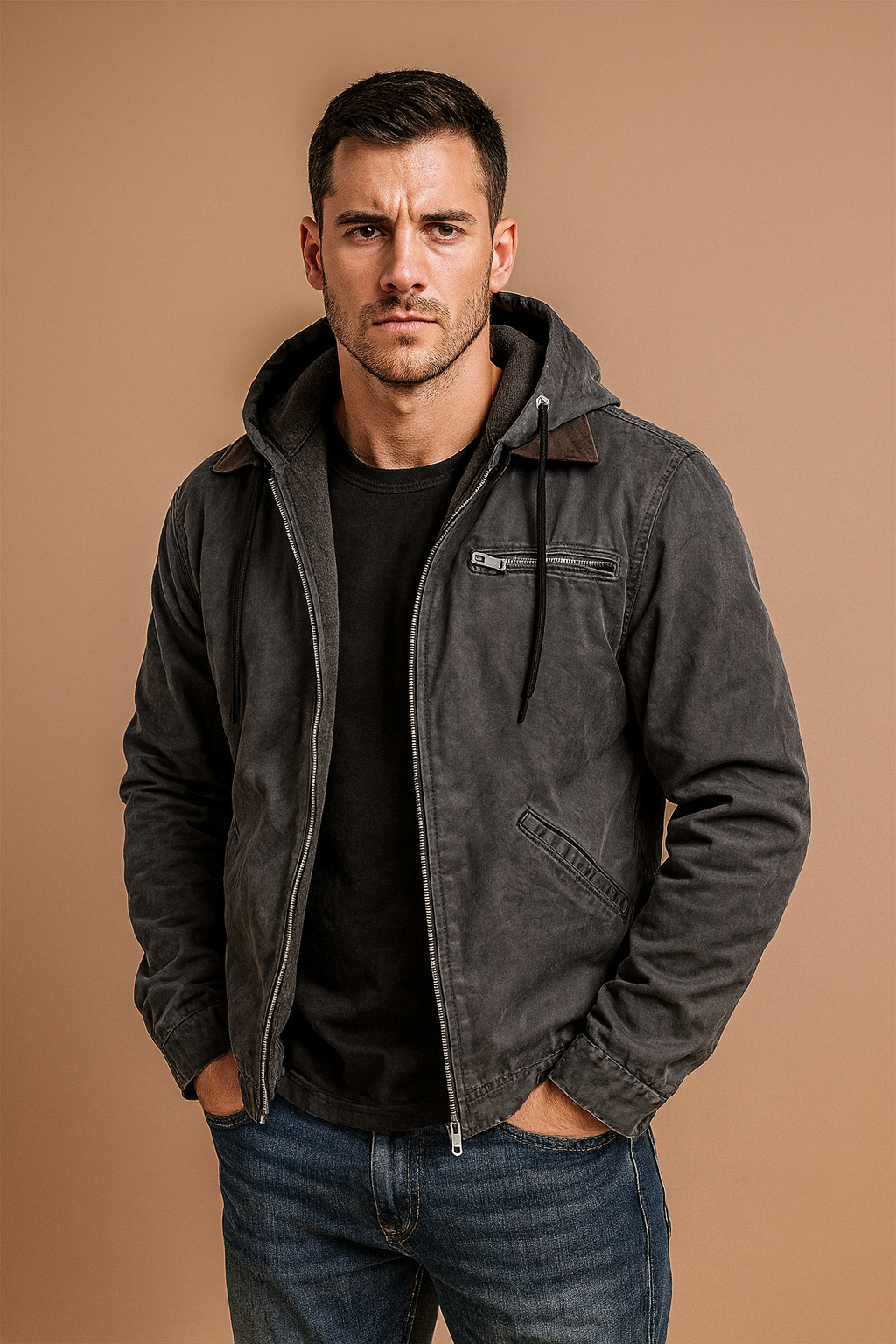 Men's Autumn Jacket Elegant Style
