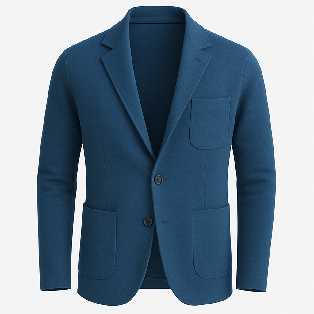 Men's Blazer Lapel Collar Old Money Style