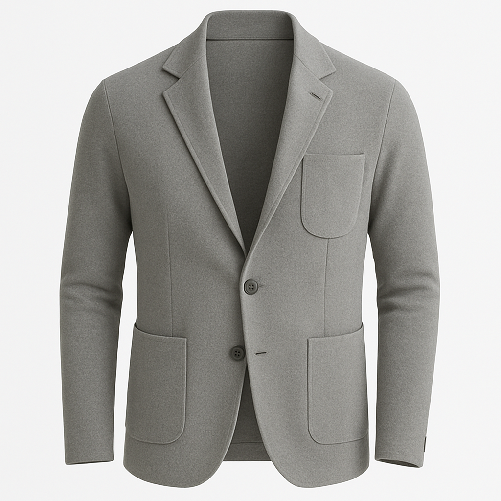 Men's Blazer Lapel Collar Old Money Style