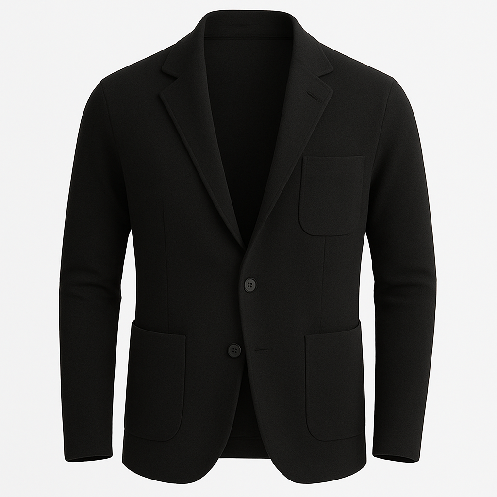 Men's Blazer Lapel Collar Old Money Style