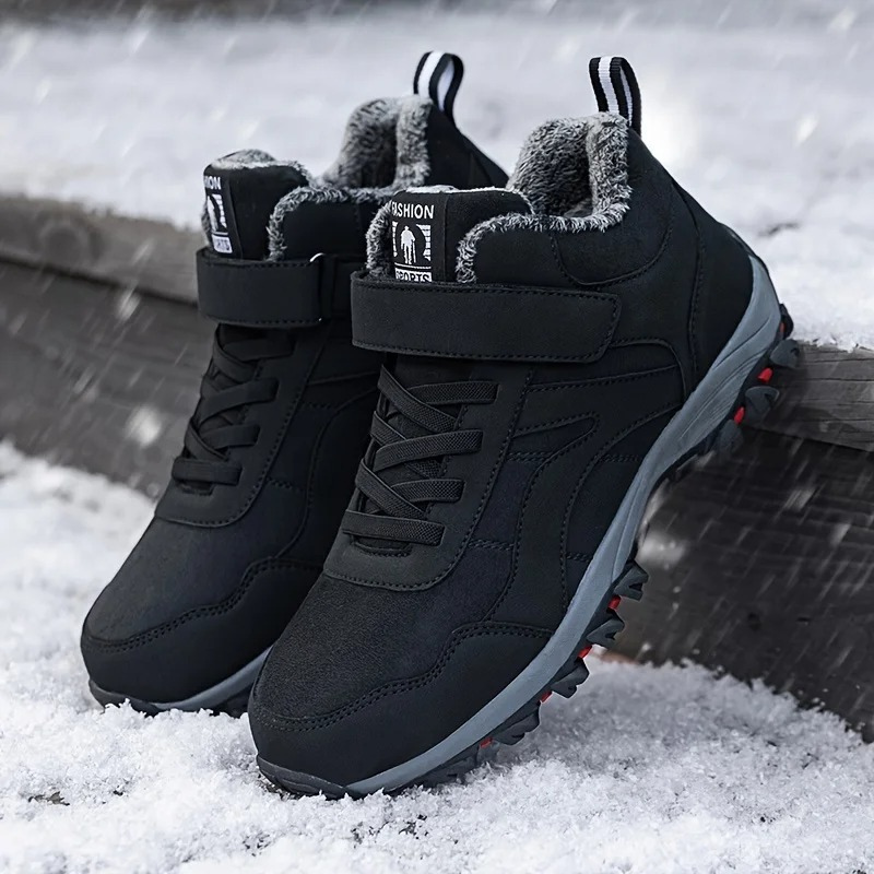 Men’s Winter Boots – Warm Stylish Ankle Boots with Non-Slip Sole