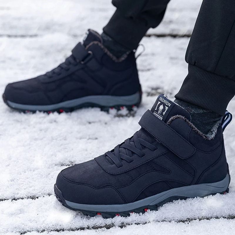 Men’s Winter Boots – Warm Stylish Ankle Boots with Non-Slip Sole