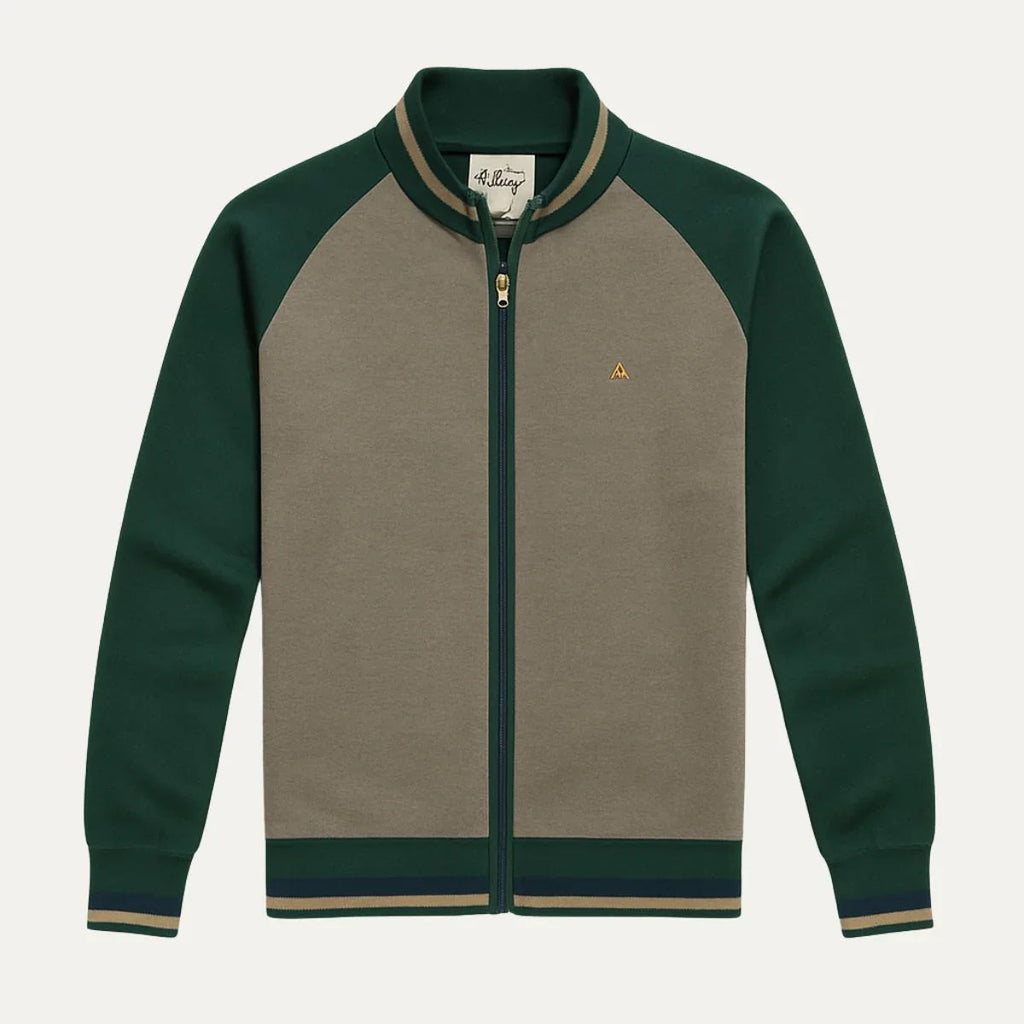Men’s Merino Wool Zip Cardigan – Smart-Casual Knitwear