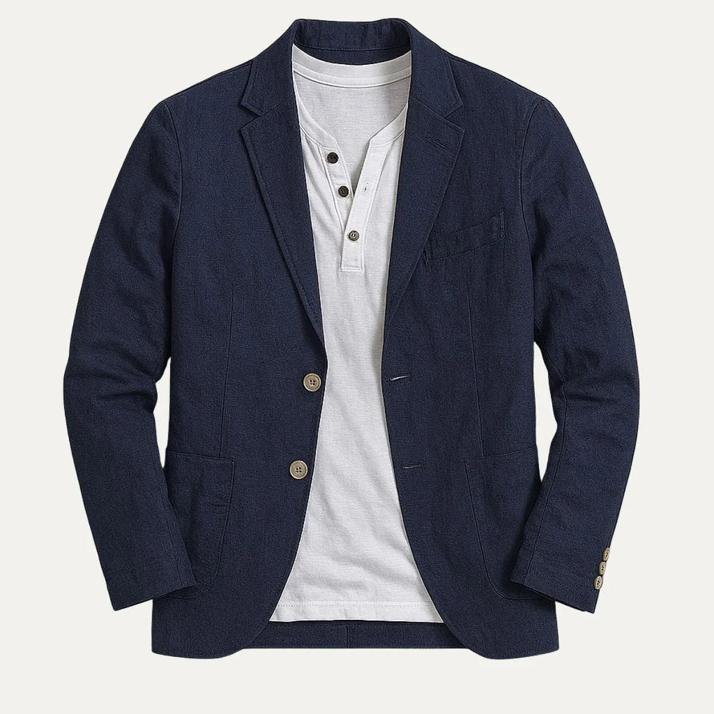 Men’s Linen Blazer – Lightweight Riviera Jacket