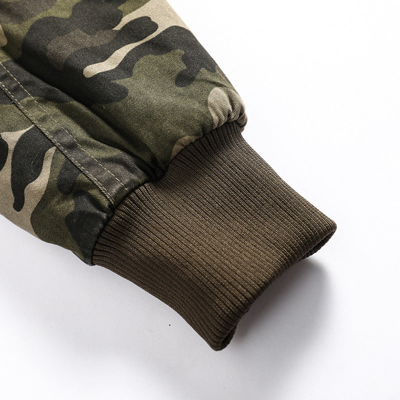 Urban Valor Camo Jacket - Lightweight Windbreaker Outdoor Coat