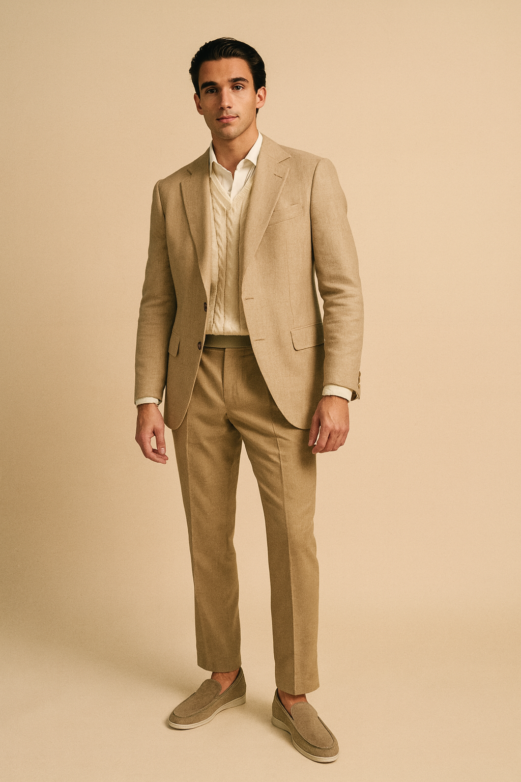 Men’s Milano Loafers – Classic Suede Slip-On Shoes with Timeless Elegance