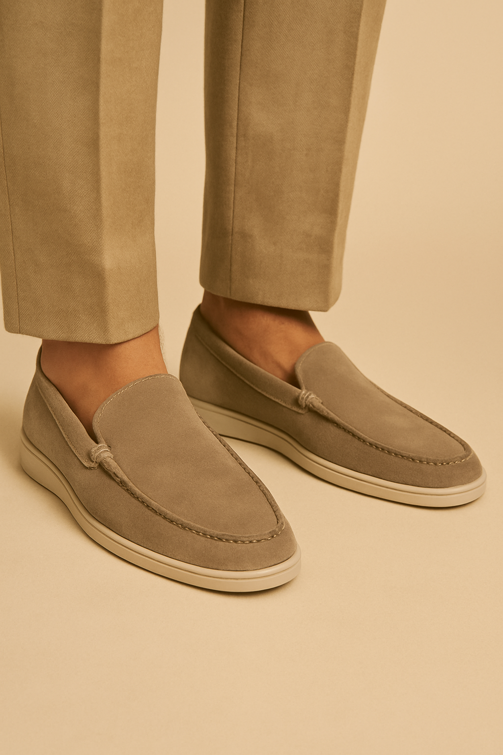 Men’s Milano Loafers – Classic Suede Slip-On Shoes with Timeless Elegance
