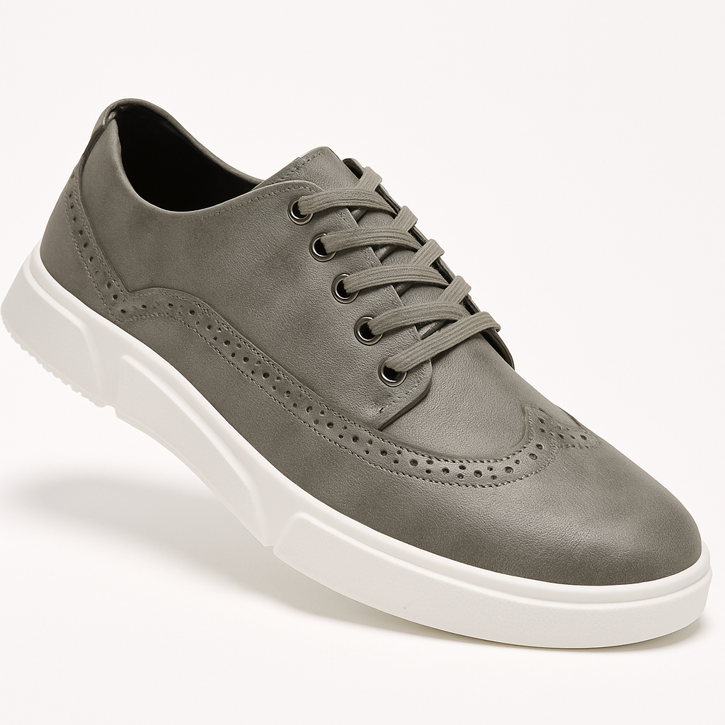 Men’s Everyday Lace-Up Shoes – Comfortable Fit with Flexible Sole