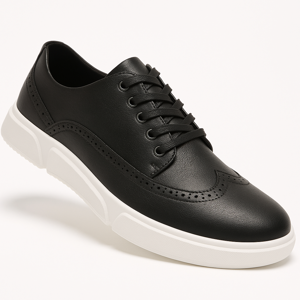 Men’s Everyday Lace-Up Shoes – Comfortable Fit with Flexible Sole