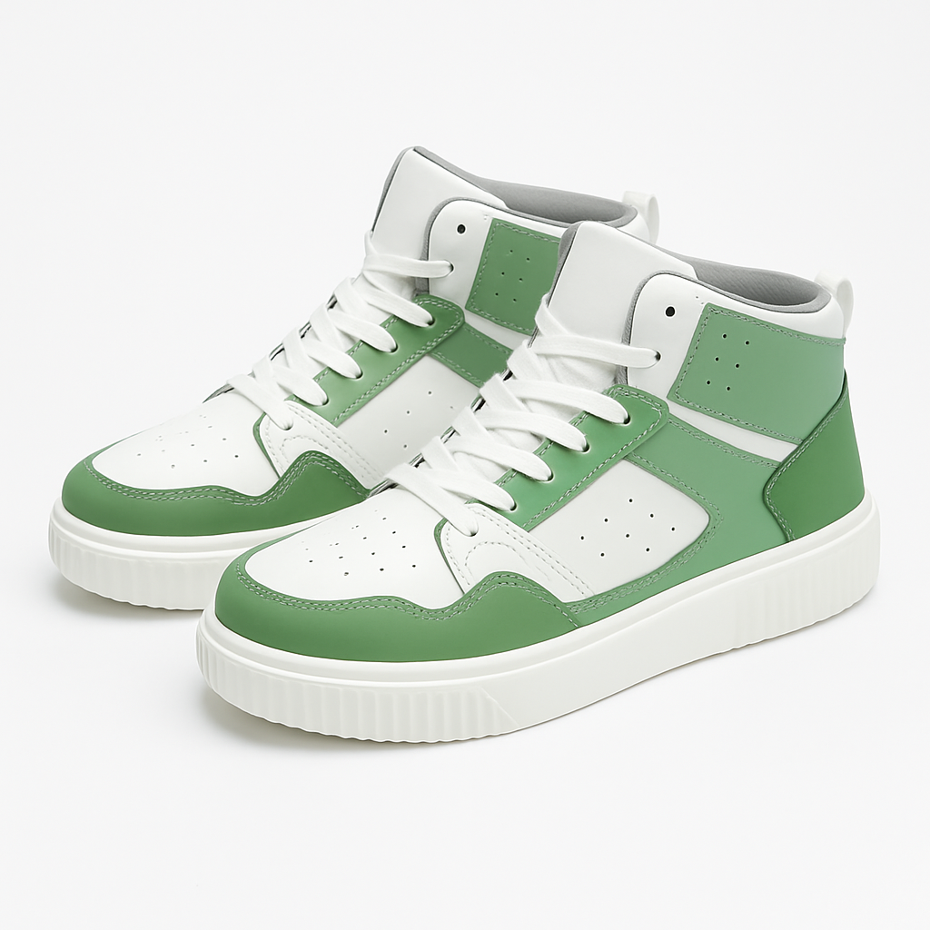 Men’s High-Top Sneakers – Trendy Comfortable Trainers with Sporty Streetwear Style