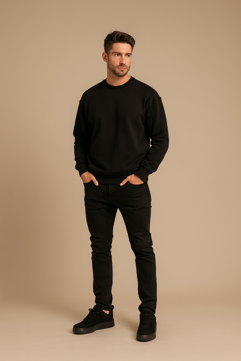 Men’s Suede-Look Sneakers – Stylish Comfortable Trainers for Streetwear