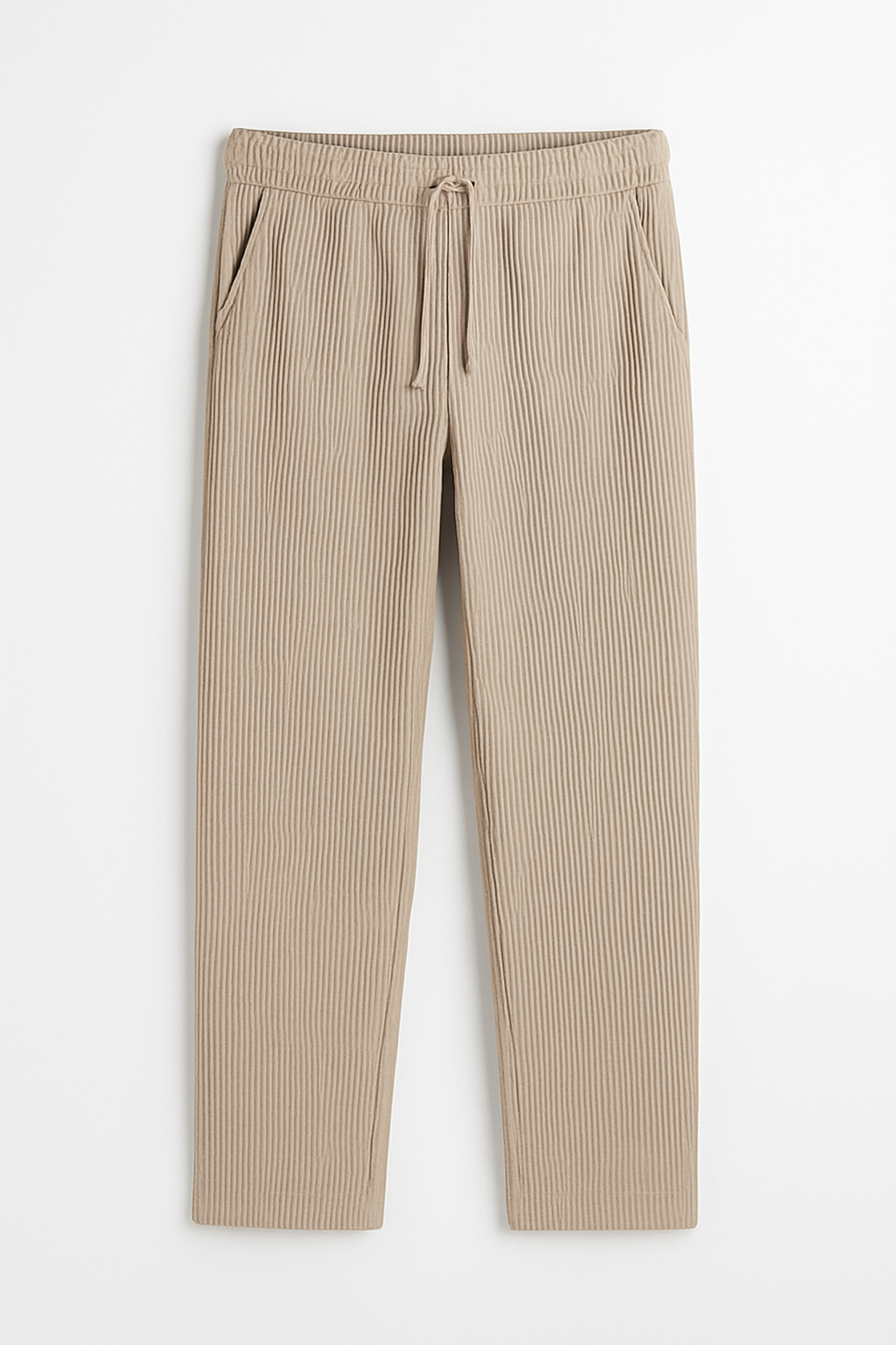 Relaxed Ribbed Trousers – Comfortable & Stylish Everyday Wear for Men
