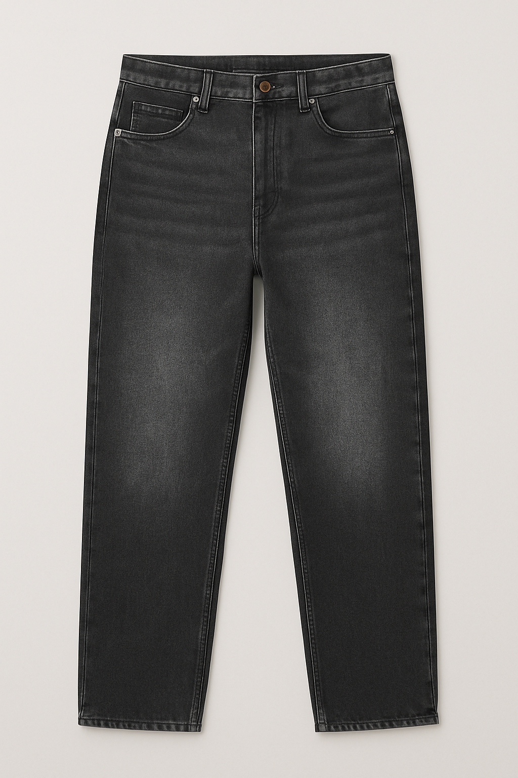 Men’s Tokyo Wide-Leg Jeans – Vintage Wash Relaxed Streetwear Denim