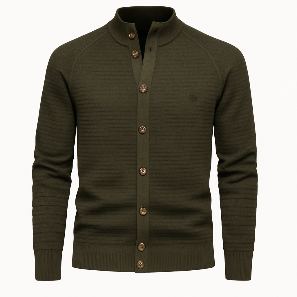 Men's Cashmere Cardigan 100% Pure Wool