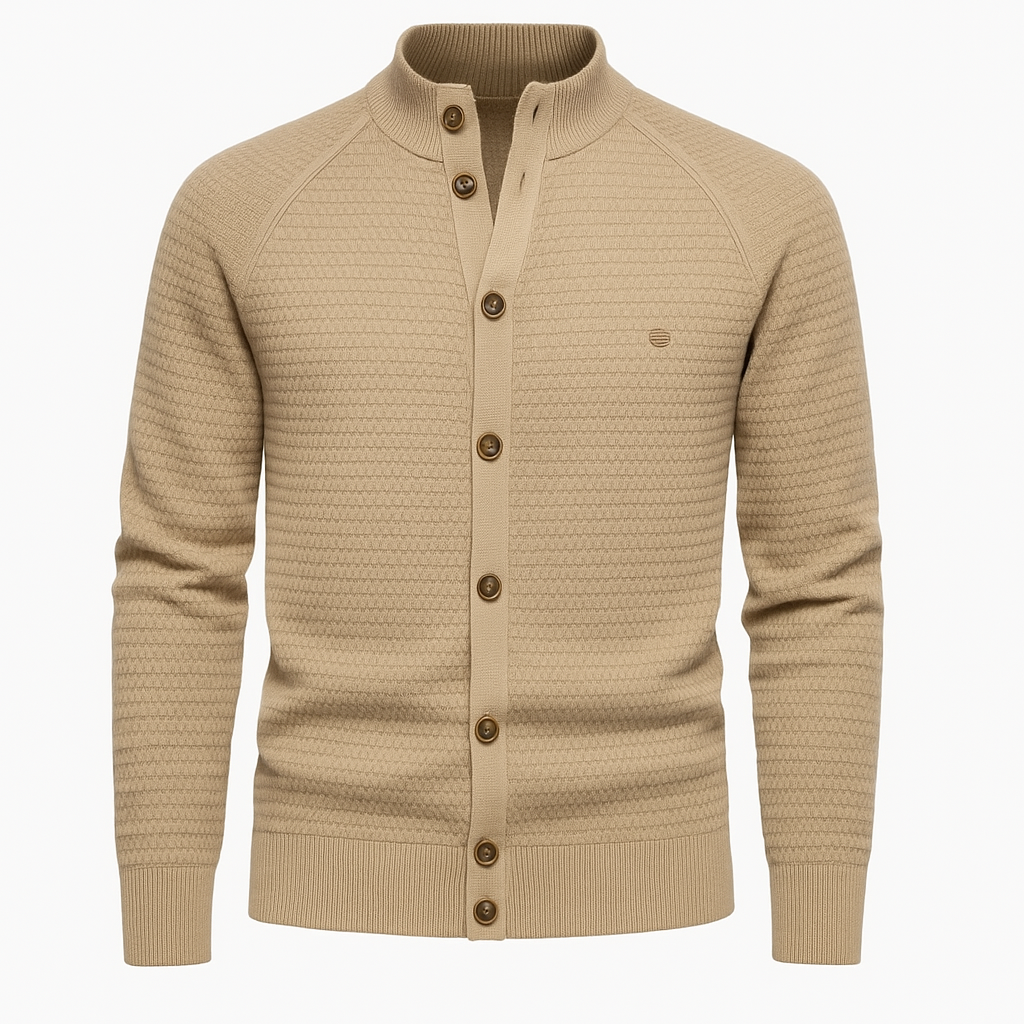 Men's Cashmere Cardigan 100% Pure Wool