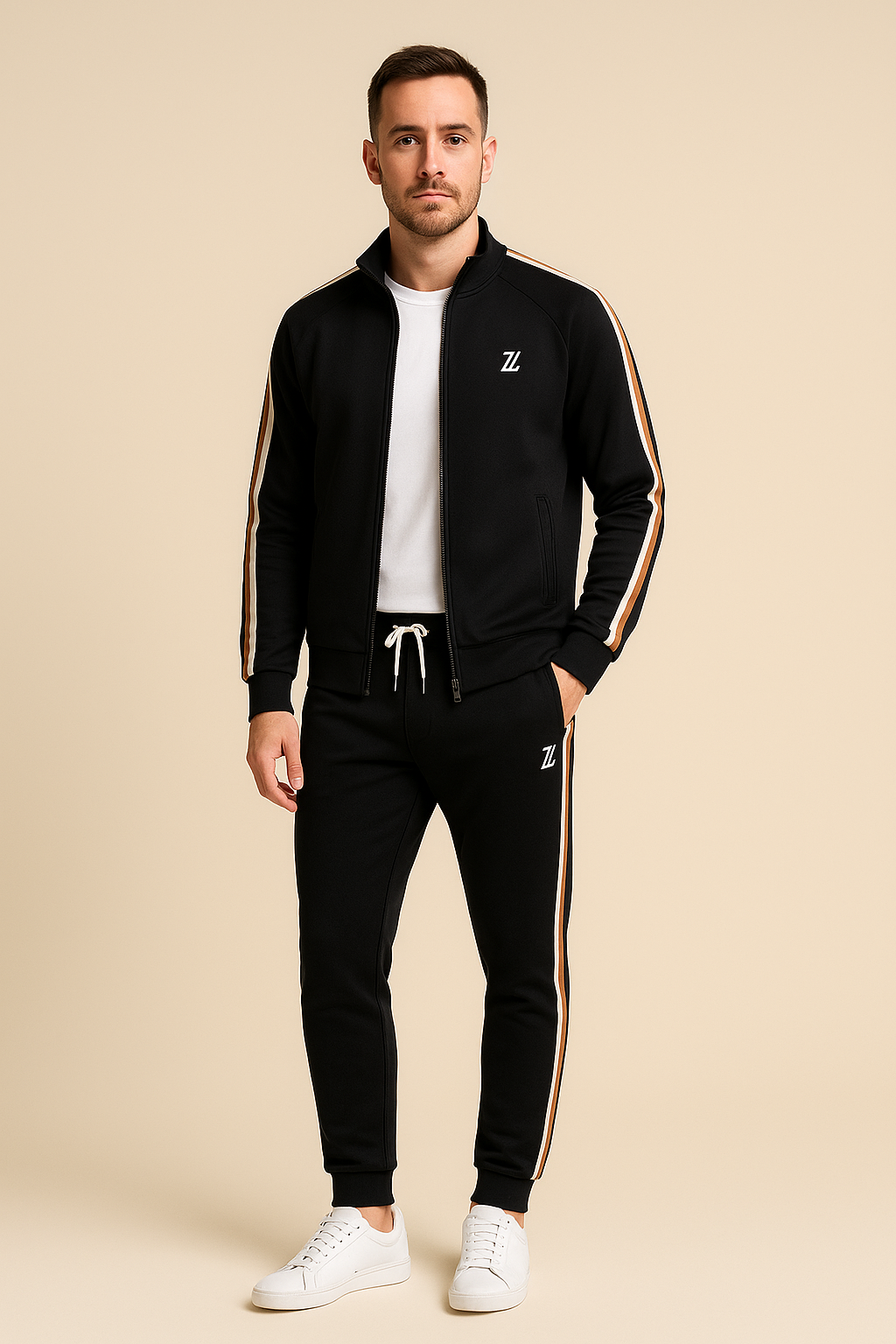 Men’s Premium Tracksuit Set – Slim Fit – Athletic & Casual Wear