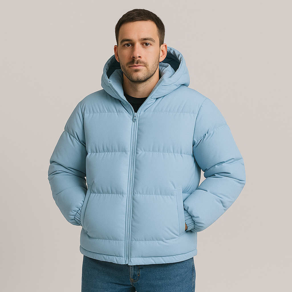Men’s Waterproof Winter Parka – Insulated, Hooded, Windproof
