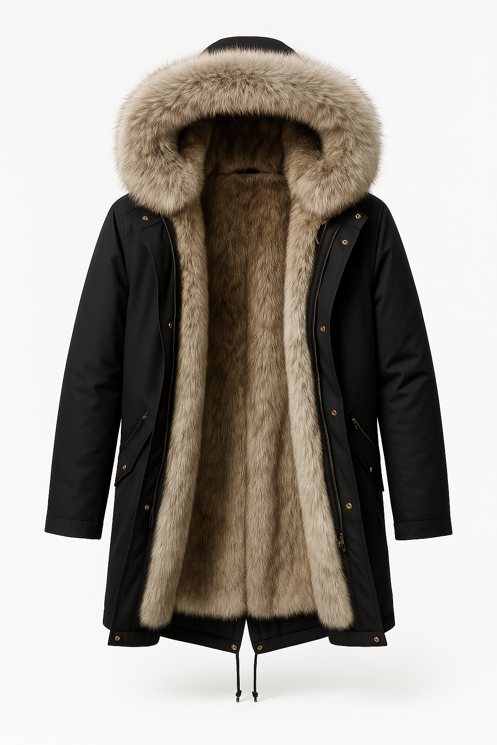 Men’s Winter Puffer Jacket with Hood – Insulated, Warm & Comfortable