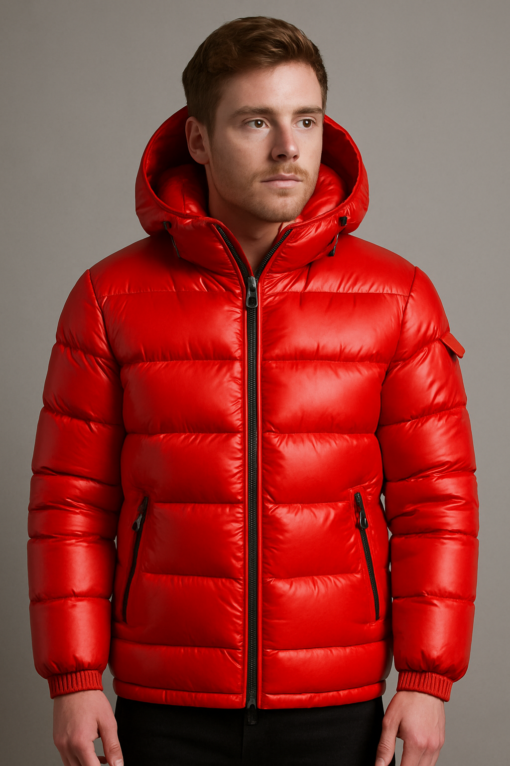 Men’s Premium Down Jacket – Insulated, Water-Repellent & Modern Fit