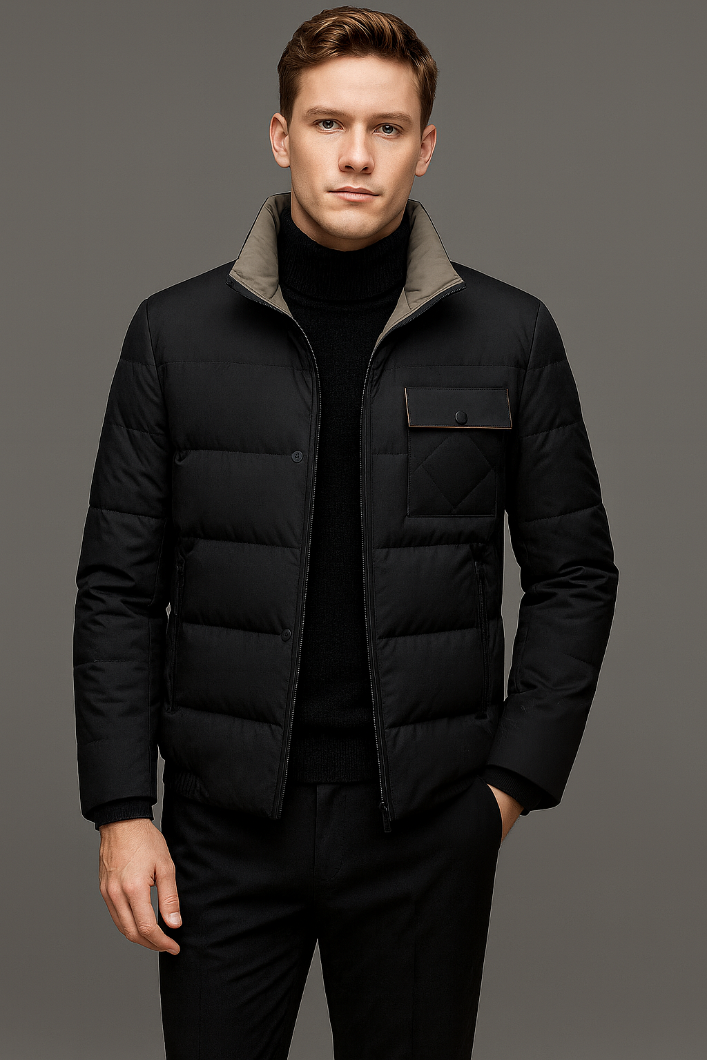 Men’s Premium Quilted Down Jacket