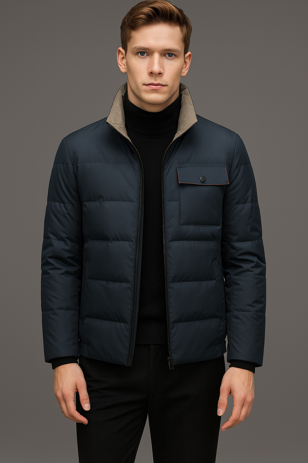 Men’s Premium Quilted Down Jacket
