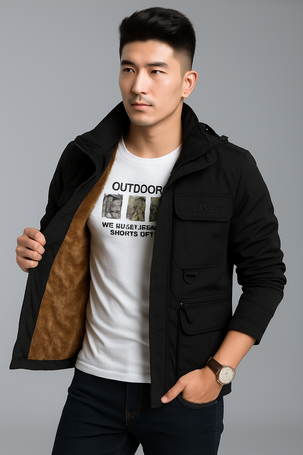 Men's Outdoor Utility Jacket