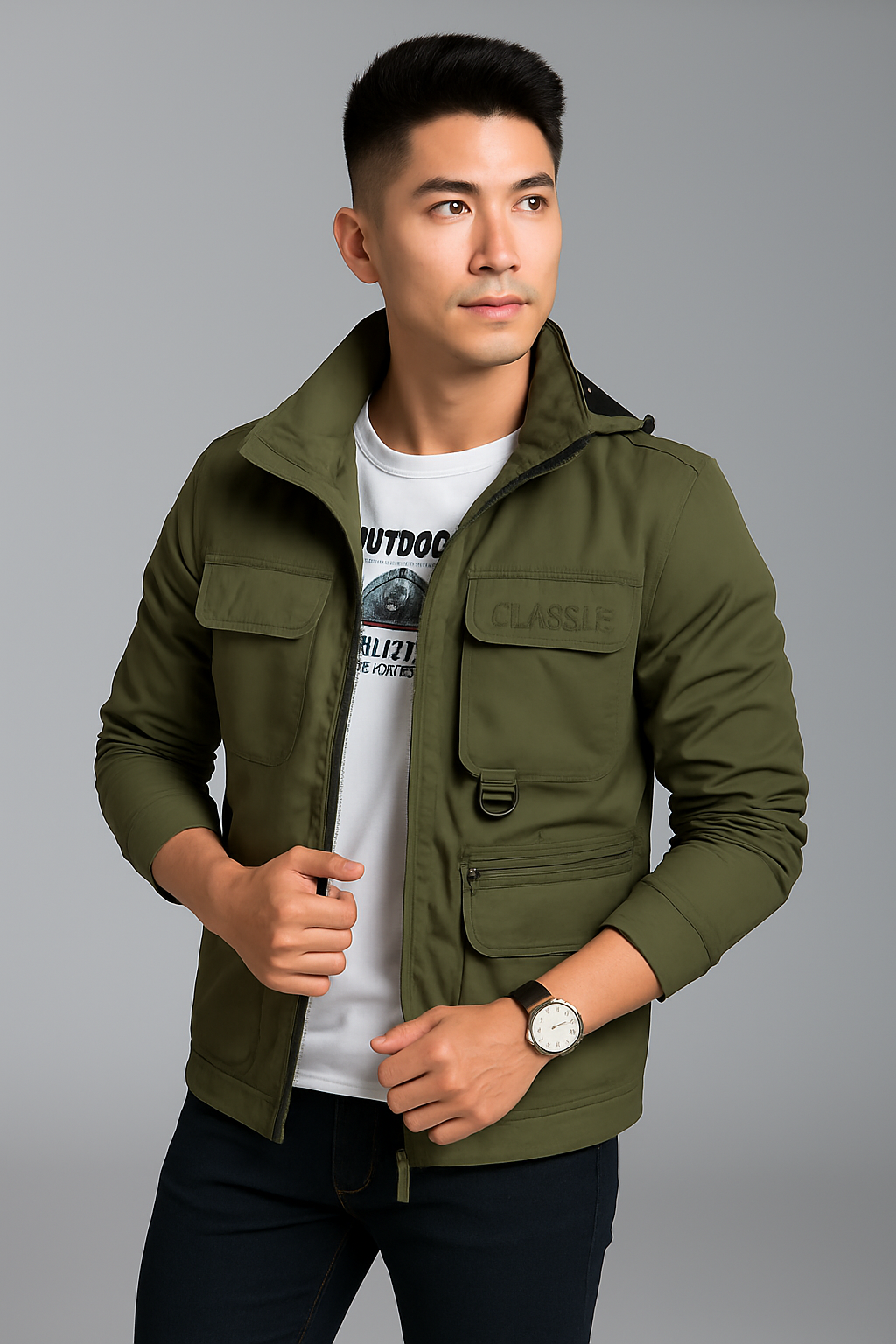 Men's Outdoor Utility Jacket