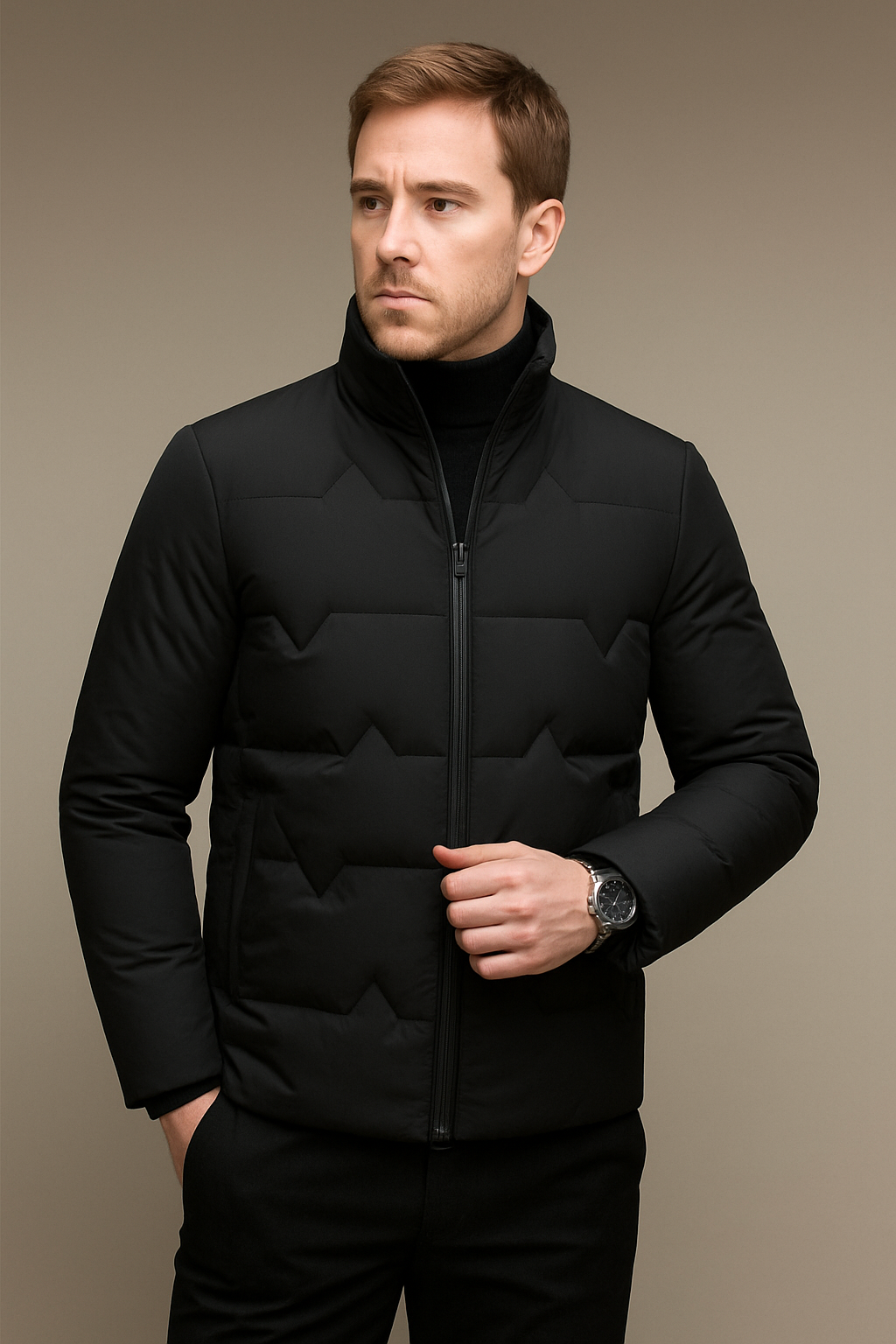 Men’s Stylish Lightweight Puffer Jacket