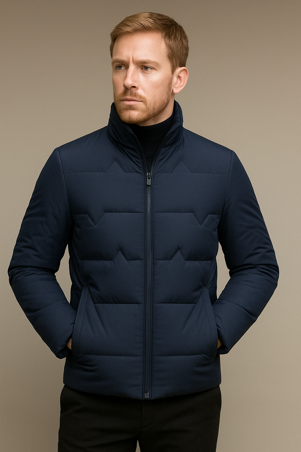 Men’s Stylish Lightweight Puffer Jacket