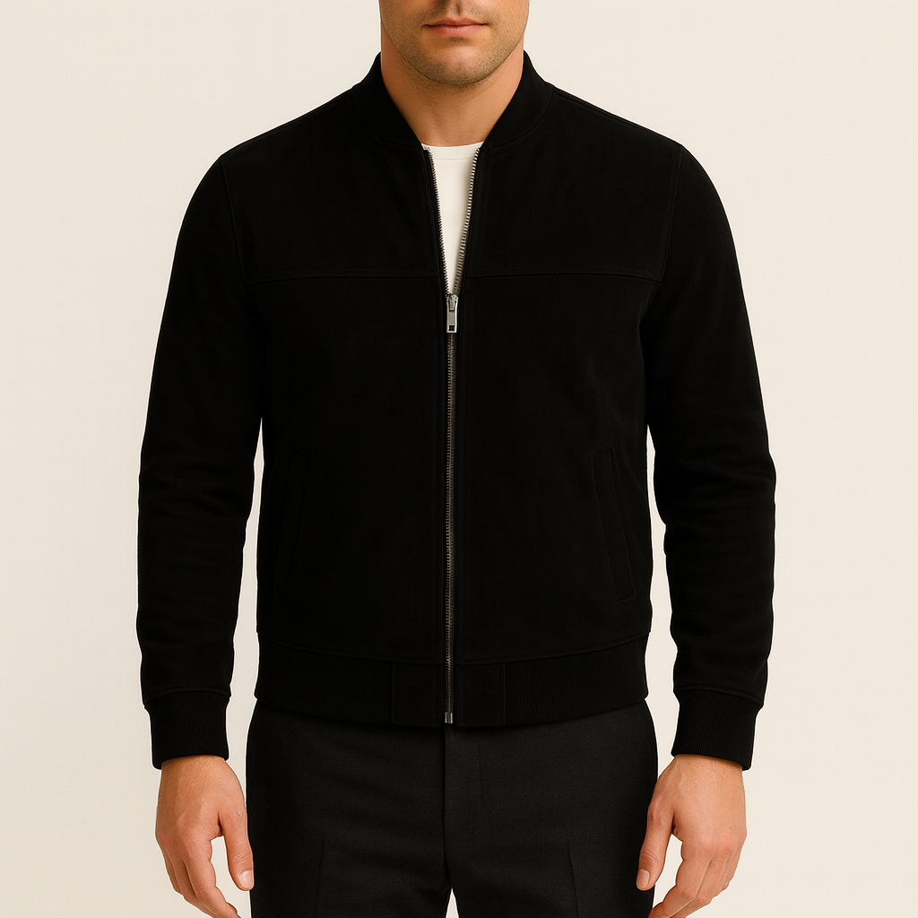 Men’s Suede Jacket – Tailored Fit, Soft Finish & Smart Casual Appeal