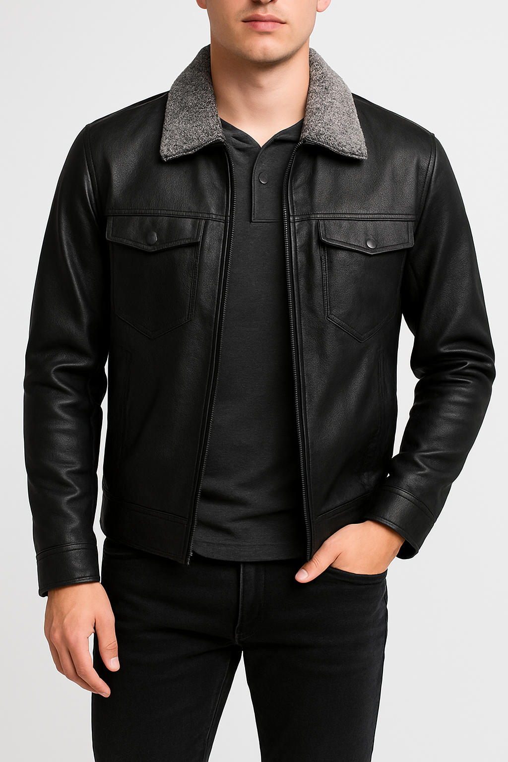 Men’s Vintage Jacket – Classic Cut, Lightweight, Transitional Layer