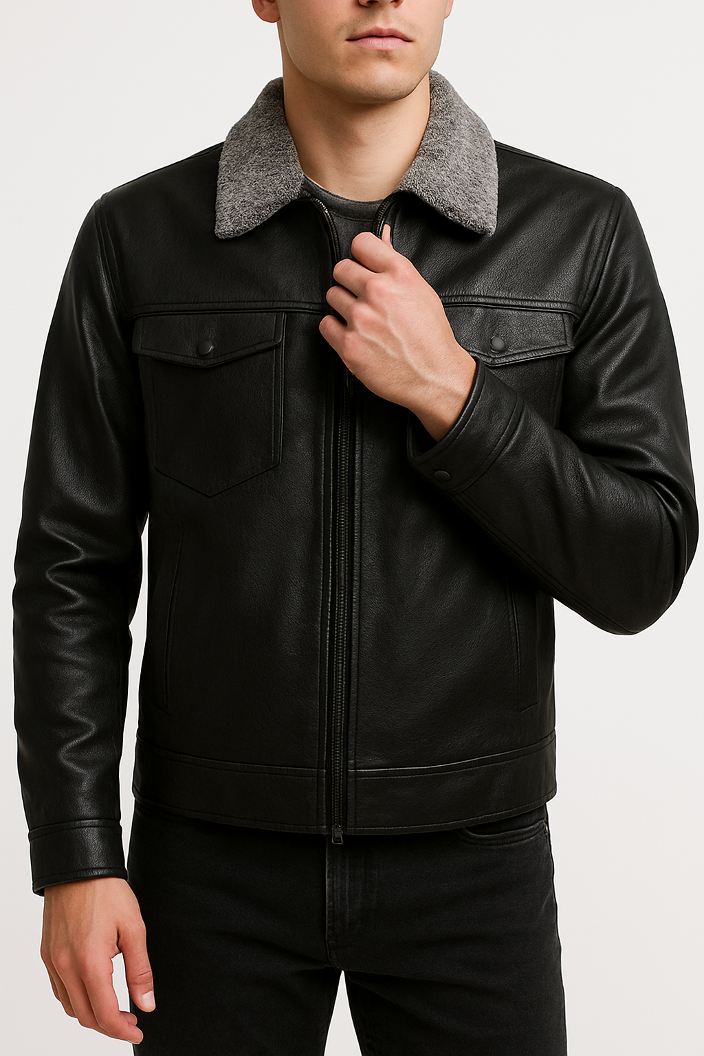 Men’s Vintage Jacket – Classic Cut, Lightweight, Transitional Layer