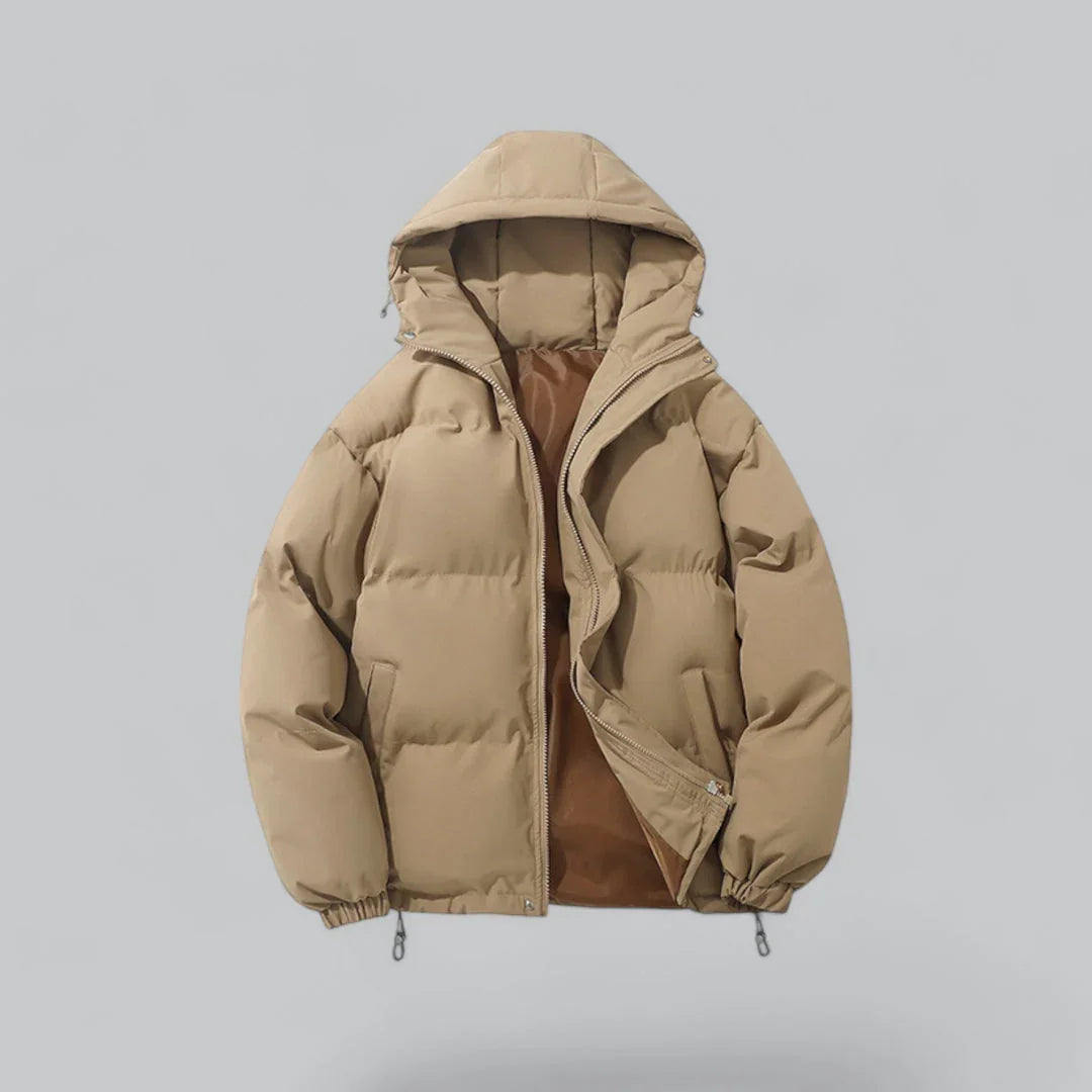 Men’s Waterproof Winter Parka – Insulated, Hooded, Windproof