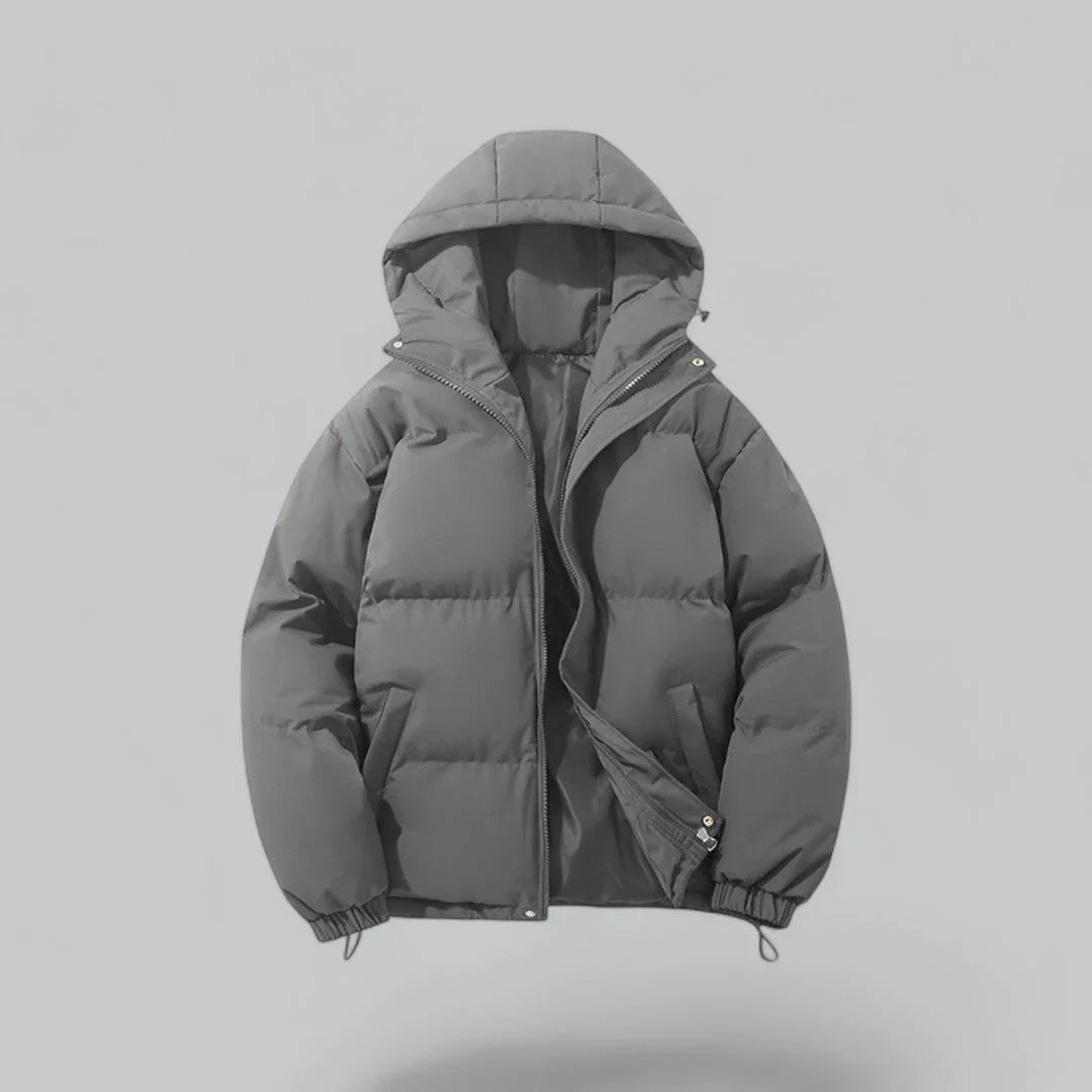 Men’s Waterproof Winter Parka – Insulated, Hooded, Windproof