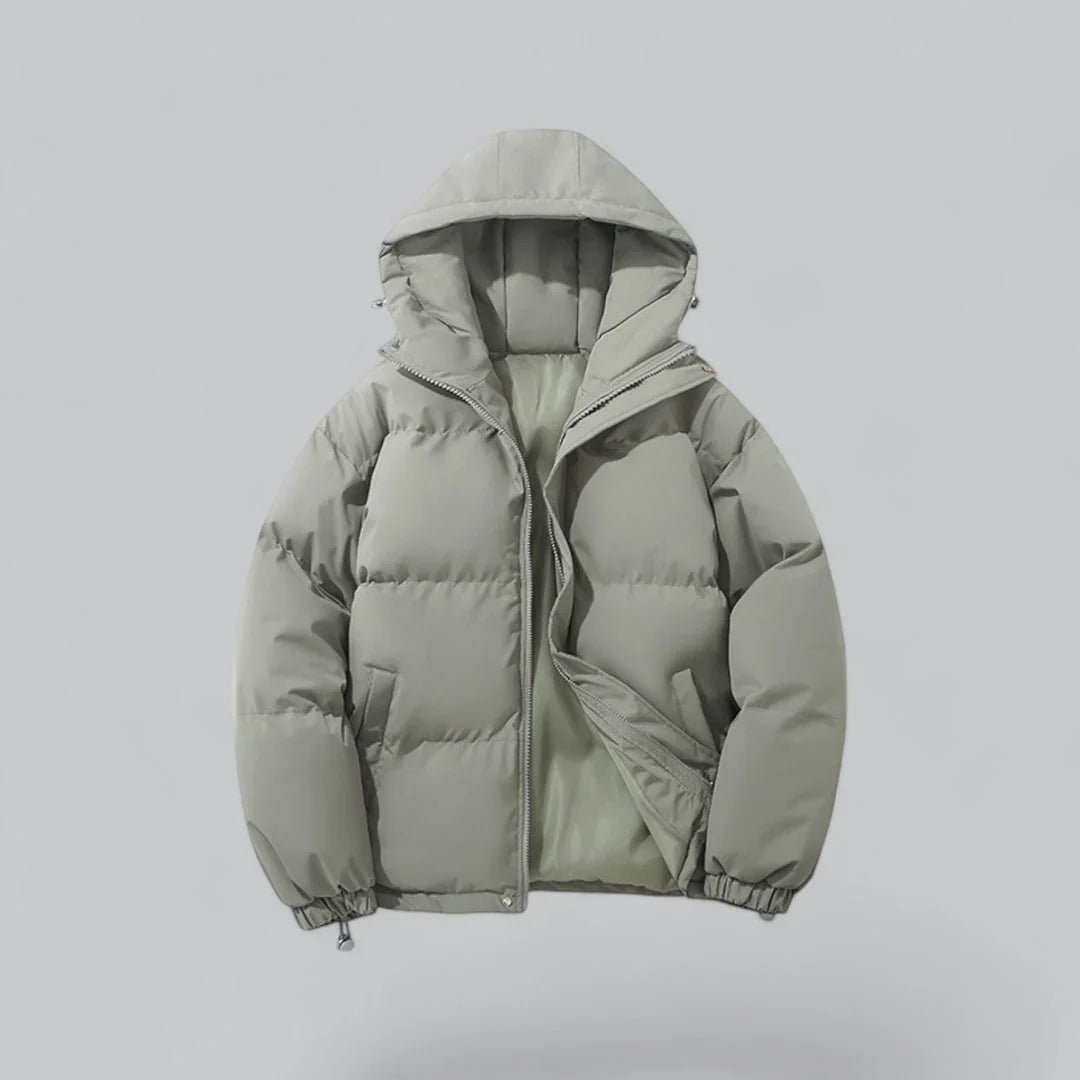 Men’s Waterproof Winter Parka – Insulated, Hooded, Windproof