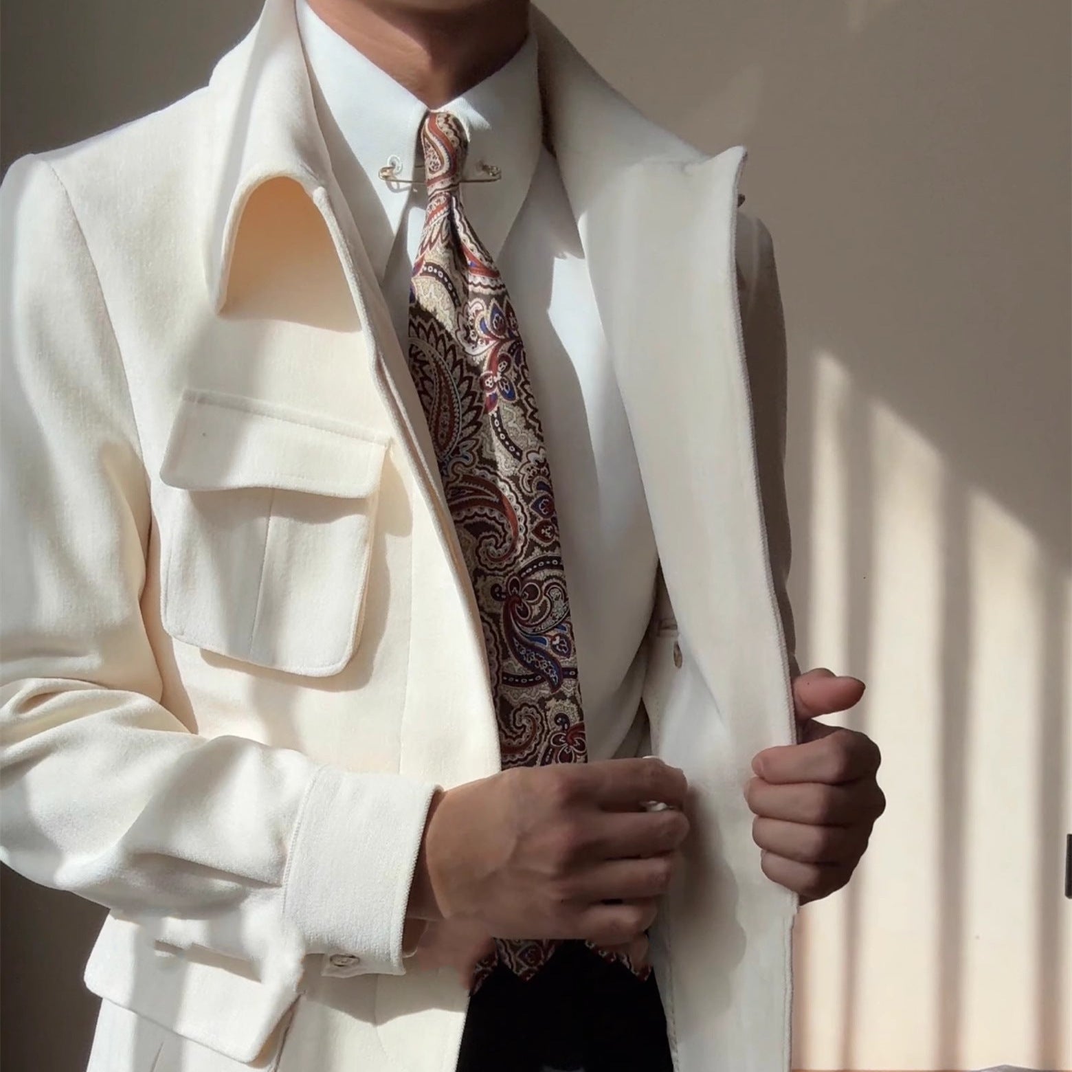 Wool Field Jacket – Tailored Elegance Meets Utility