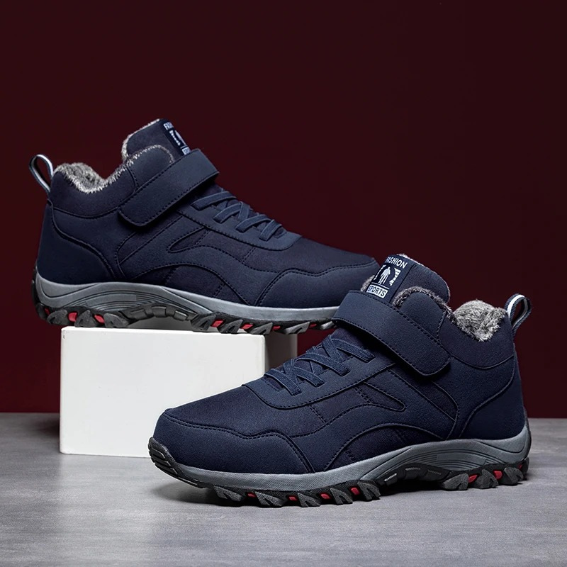 Men’s Winter Boots – Warm Stylish Ankle Boots with Non-Slip Sole