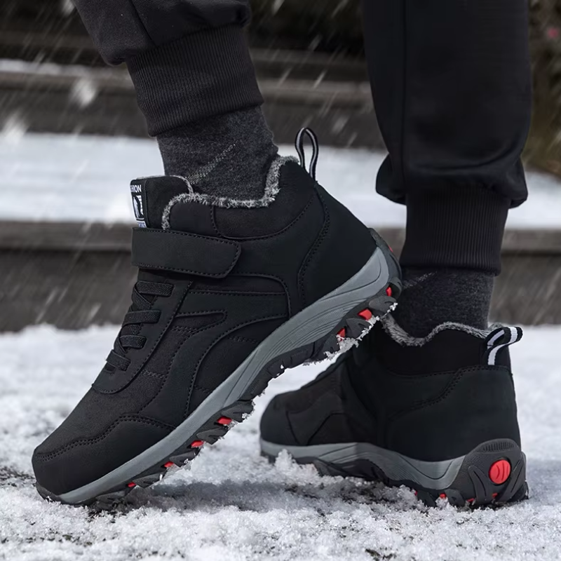 Men’s Winter Boots – Warm Stylish Ankle Boots with Non-Slip Sole