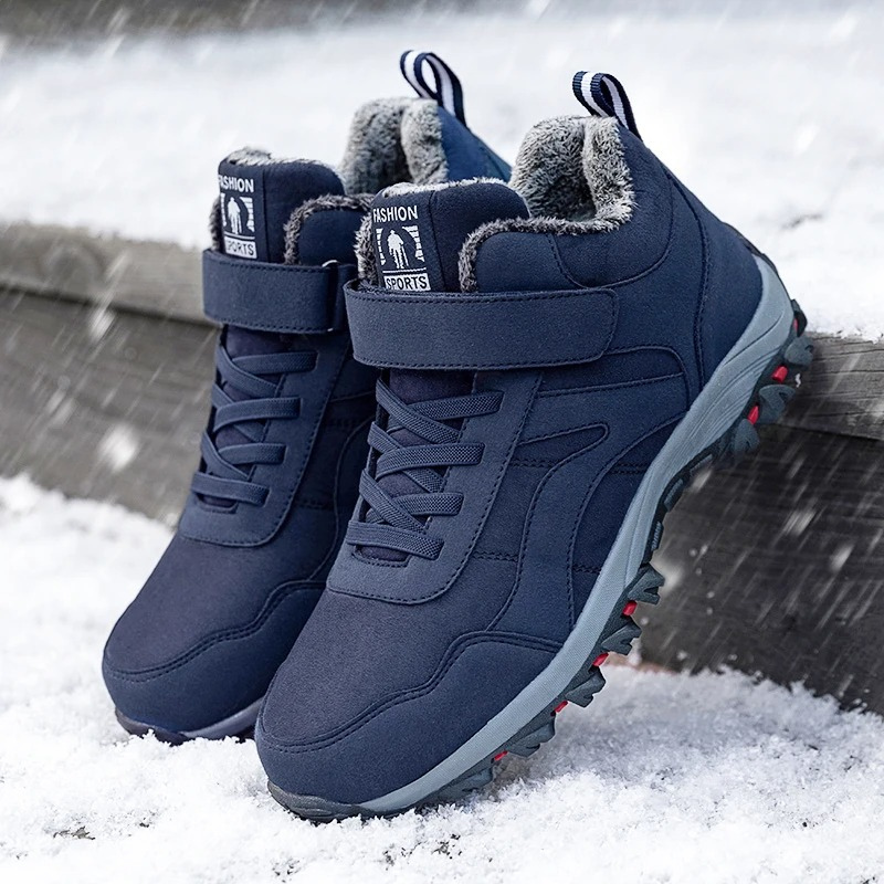 Men’s Winter Boots – Warm Stylish Ankle Boots with Non-Slip Sole