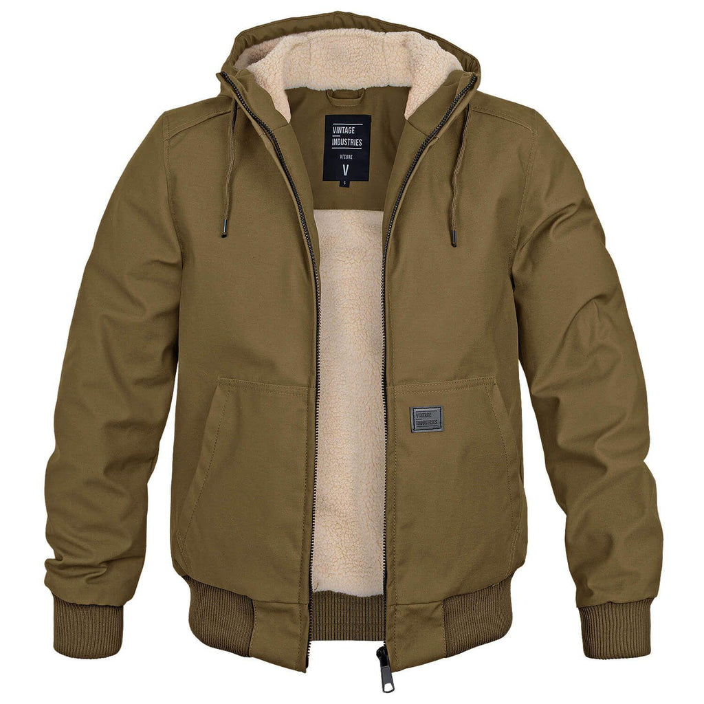 Men's Bomber Jacket Warm Winter Style